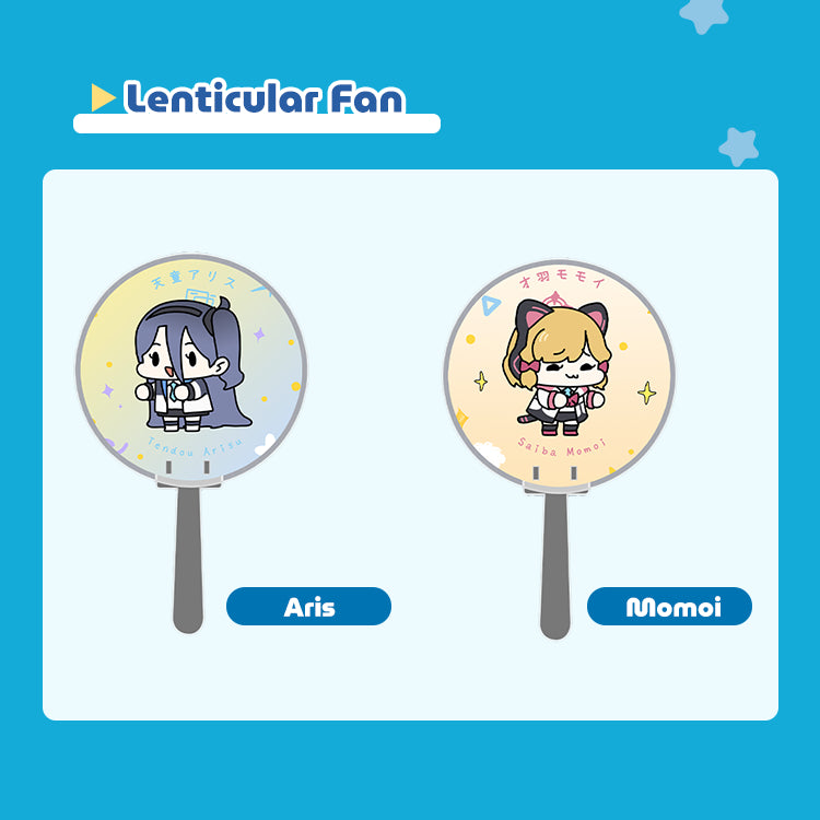 Blue Archive Lenticular Fan | Art by Sechi