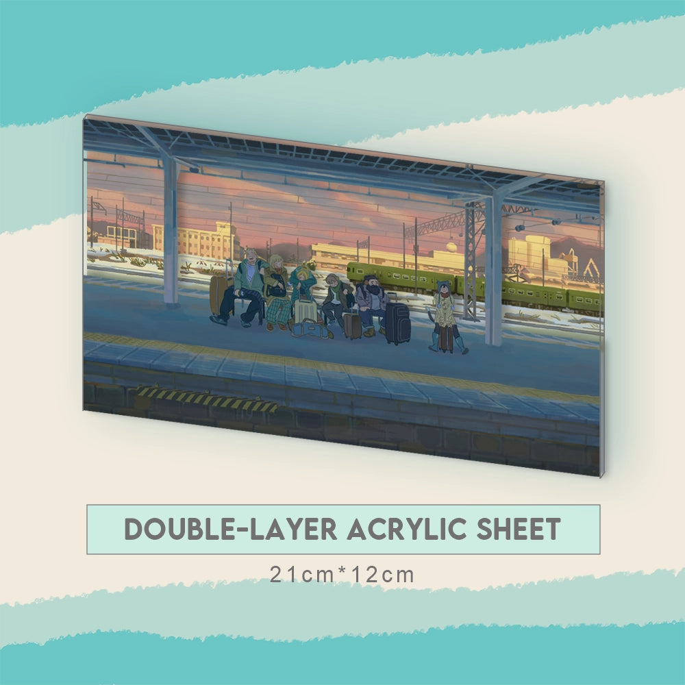 【Pre-order, ship from 5.30】Delicious in Dungeon Double Layer Acrylic Sheet | Art by fyuu