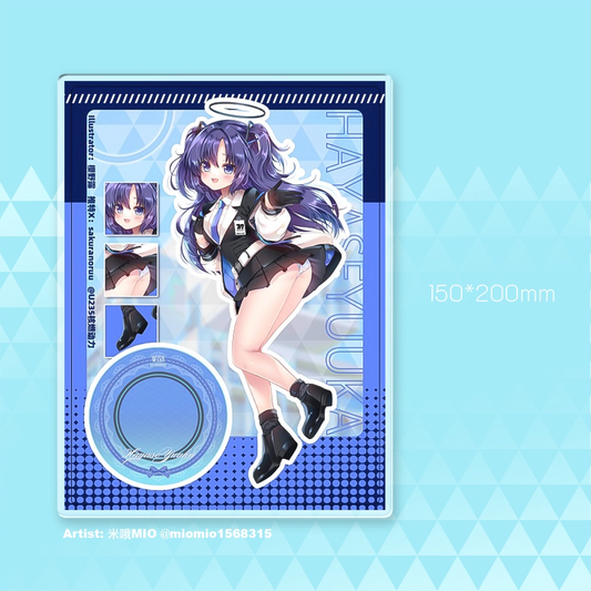 Blue Archive Acrylic Character Stand Set | Art by Mio, 櫻野露