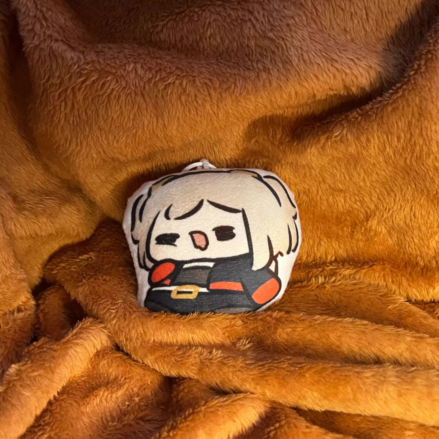 Zenless Zone Zero Doujin Mini Cushion Keychain | Art by SuperAppleMan🍎