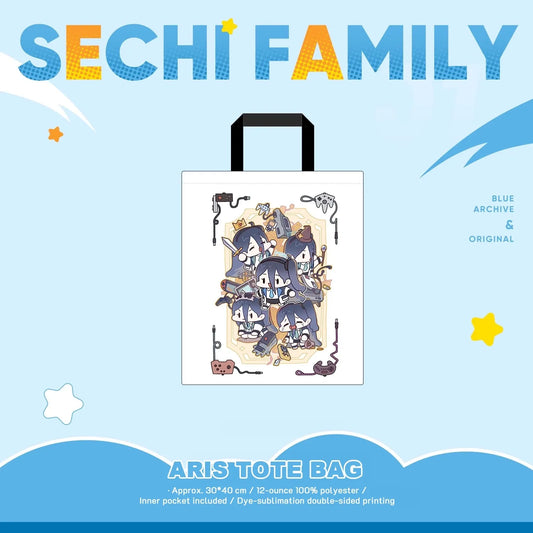 Blue Archive Doujin Aris Tote Bag | Art by Sechi
