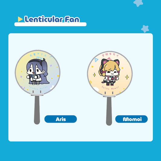 Blue Archive Lenticular Fan | Art by Sechi
