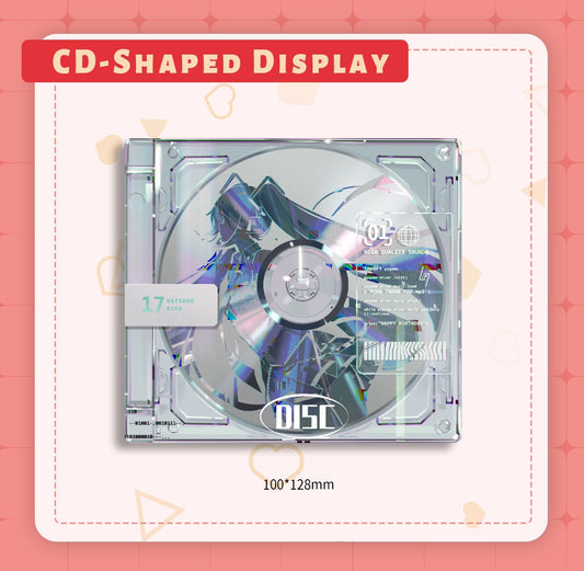 Vocaloid Hatsune Miku Doujin CD-shaped Display | Art by Li Flag
