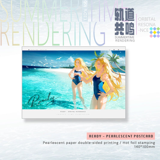Summer Time Rendering「Orbital Resonance」Postcard | Art by TID