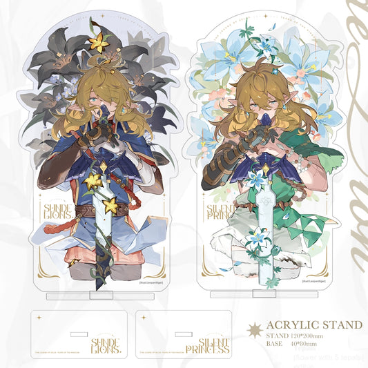 The Legend of Zelda: Tears of the Kingdom Doujin Link Acrylic Stand | Art by Leopardtiger