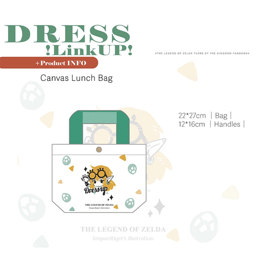 The Legend of Zelda: Tears of the Kingdom Doujin Link Bag | Art by Leopardtiger