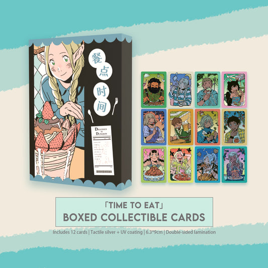 【Pre-order, ship from 5.30】Delicious in Dungeon Foil Card Collectible | Art by fyuu