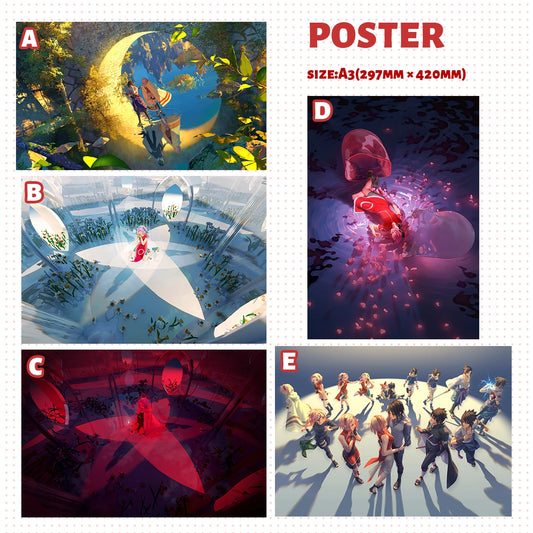 NARUTO Doujin A3 Poster | Art by リリ