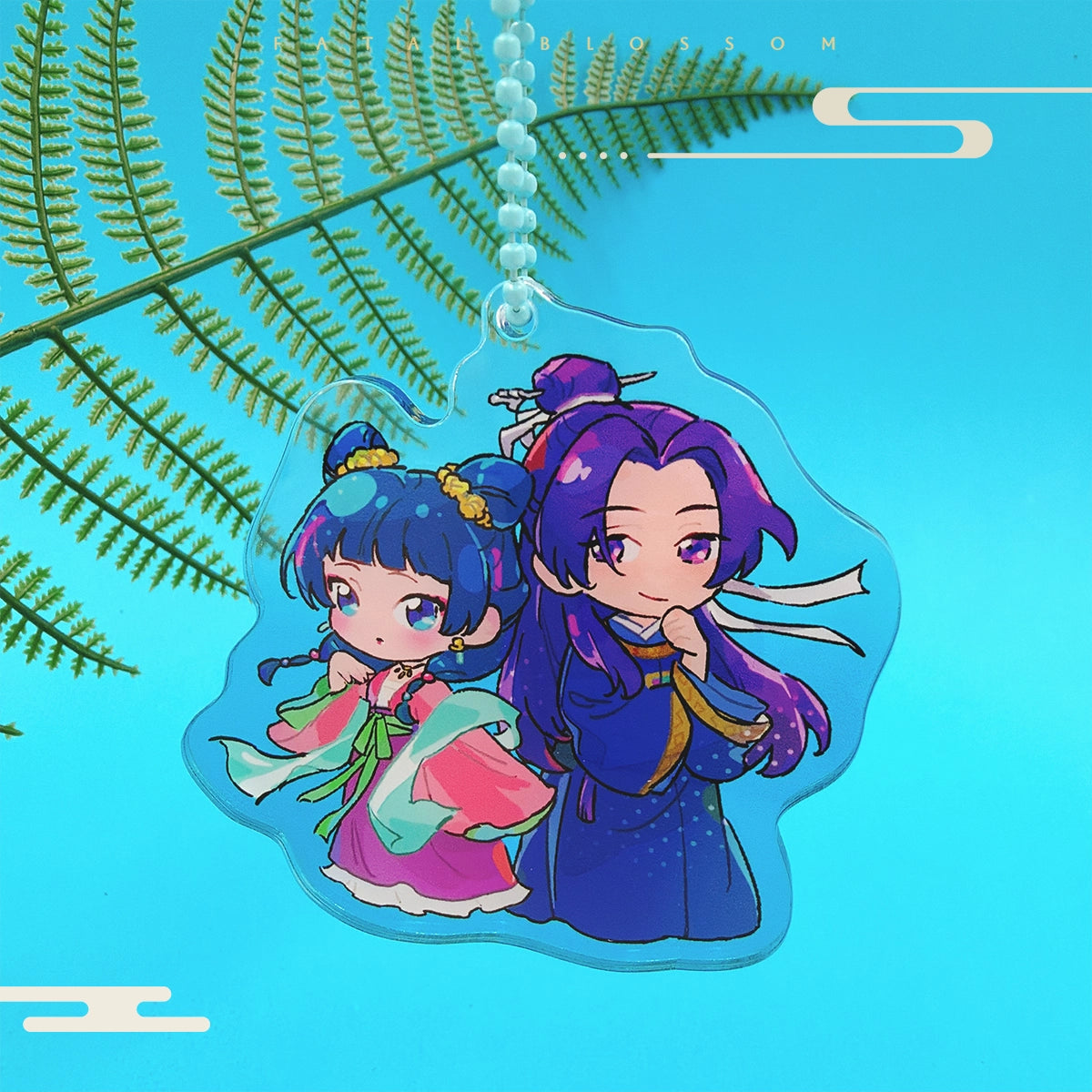 The Apothecary Diaries「Fatal Blossom」Keychain | Art by YAXIN
