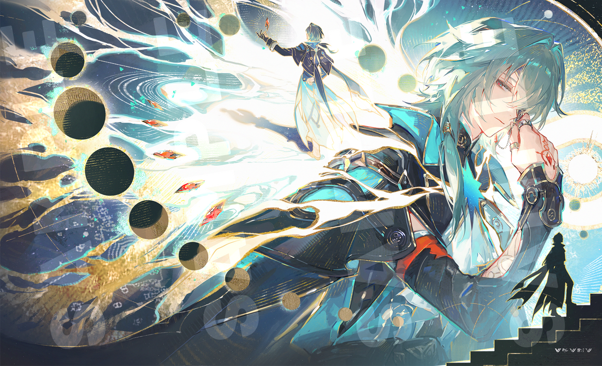Honkai: Star Rail Anaxa Print | Art by 人間失聯
